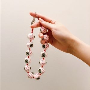 Eyeball necklace 👁